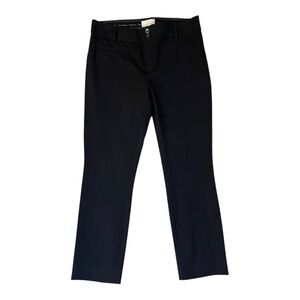 Anthropologie Black Cropped Pants